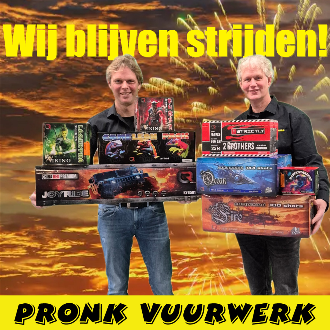 Wij blijven strijden!